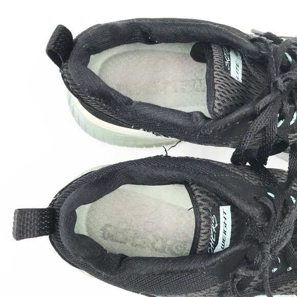 SKECHERS Skech-Air Ultra Flex Lite-Weight Black Athletic Sneakers Shoes Womens 7 - Picture 7 of 11